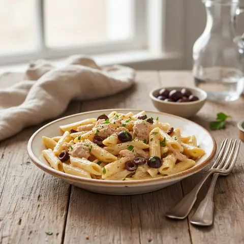 Creamy Tuna Pasta