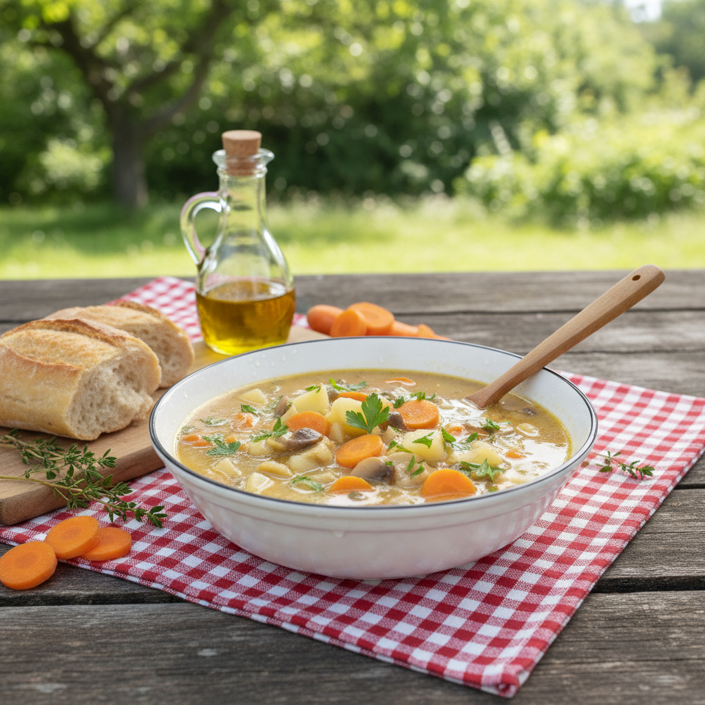 Soupe Paysanne Pommes de Terre et Carottes