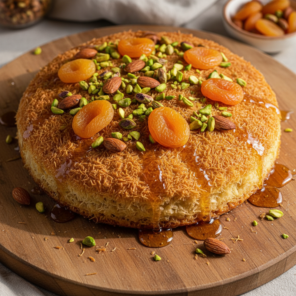 Konafa aux Fruits Secs et Miel