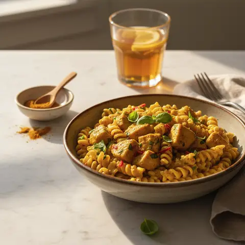 Curry Chicken Pasta