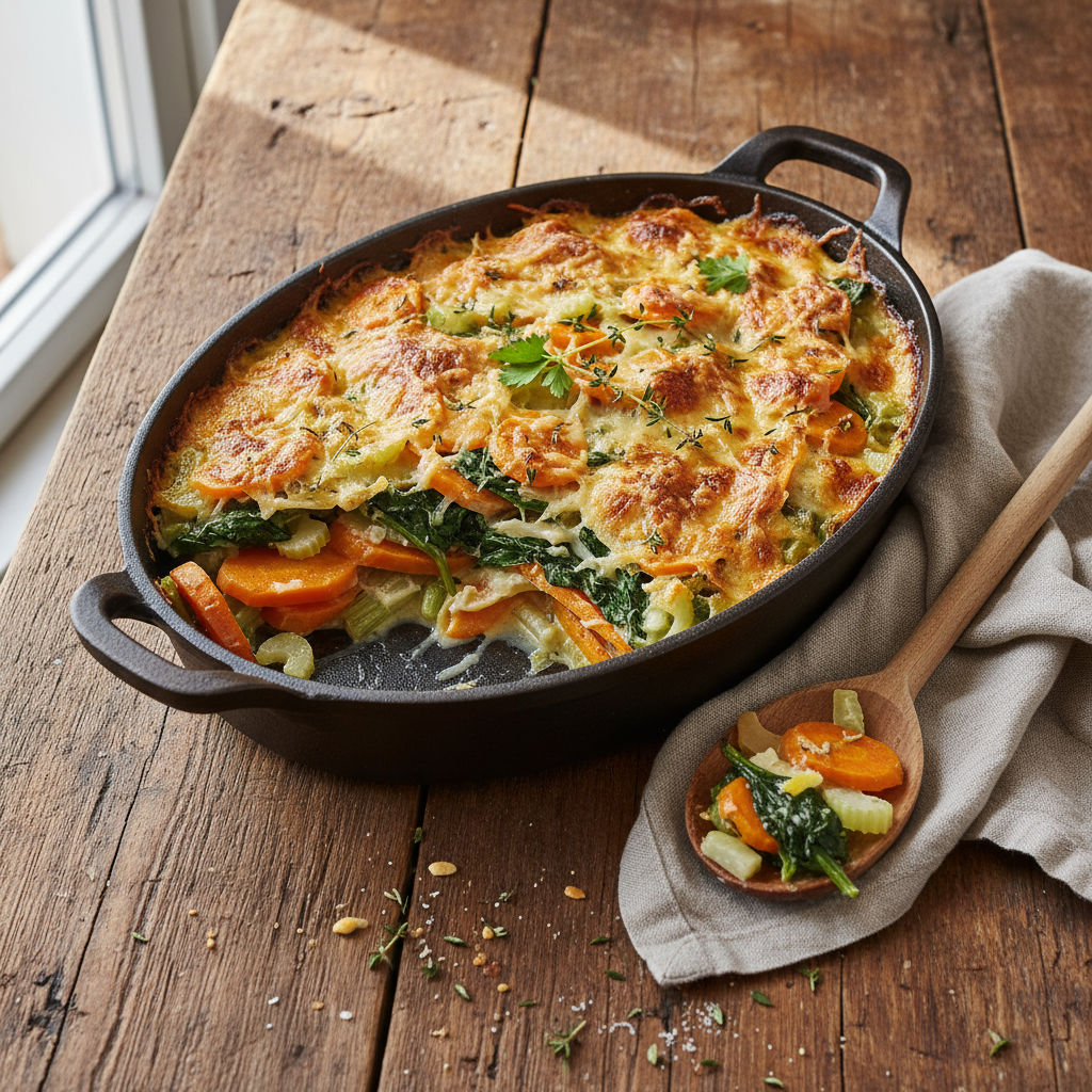 Gratin de Légumes Simples
