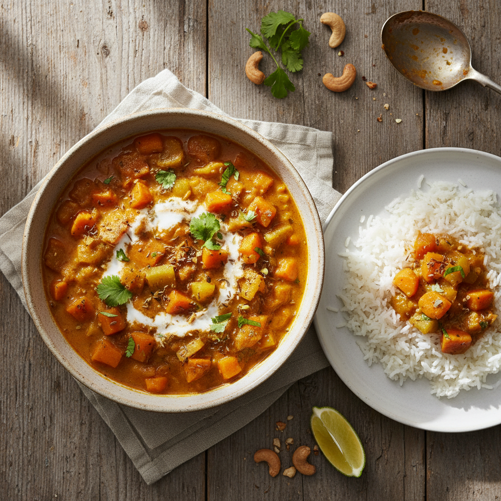 Curry de Carottes et Céleri