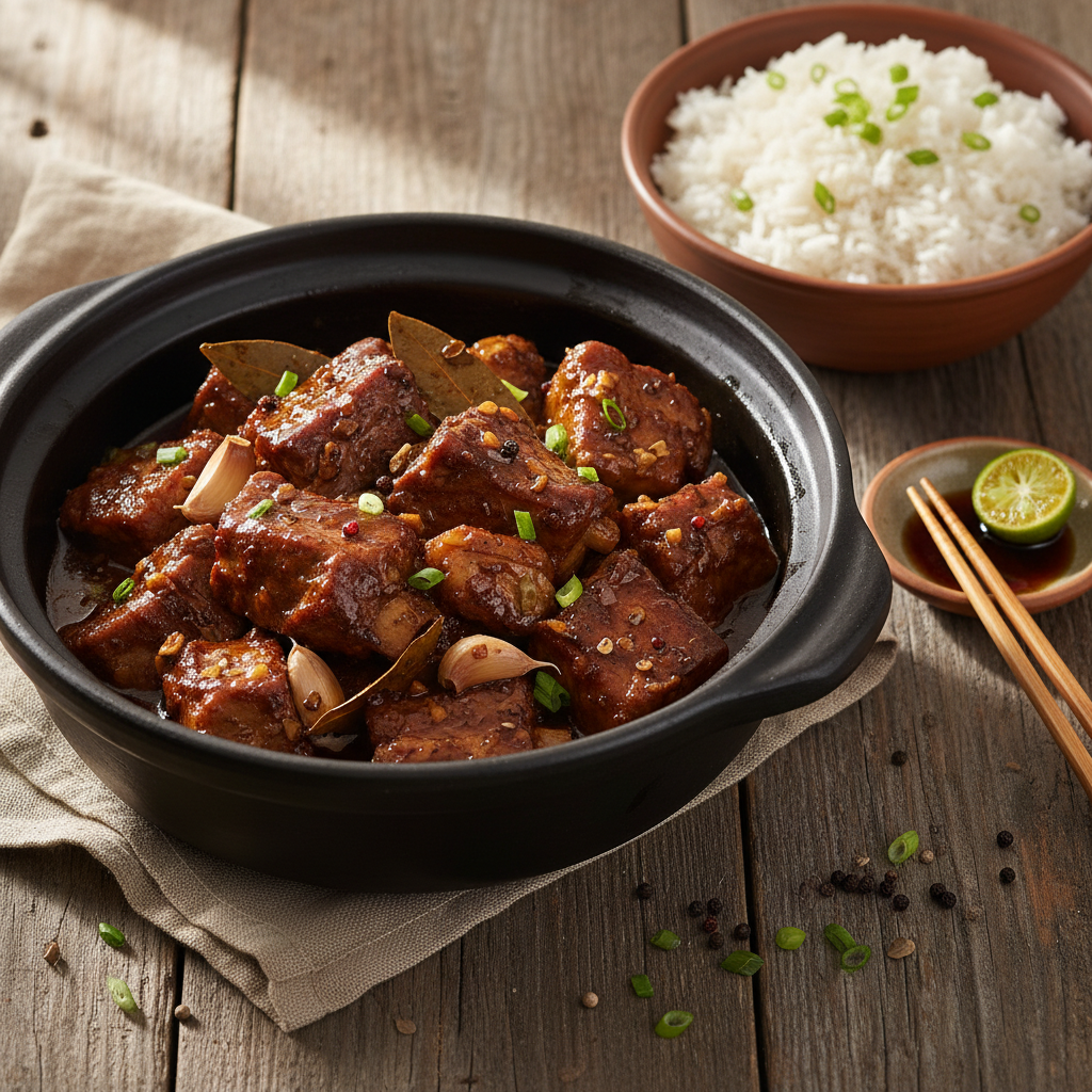 Adobo aux Côtes de Porc