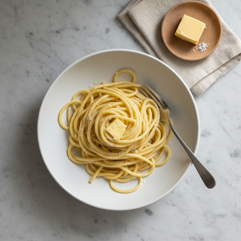 Spaghettis Simples à la Farine (Pâte Maison)