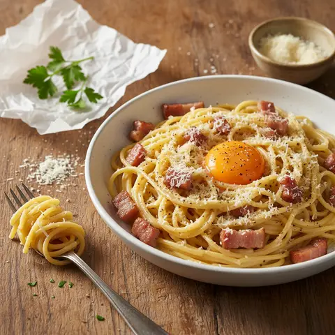 Simple Pasta Carbonara