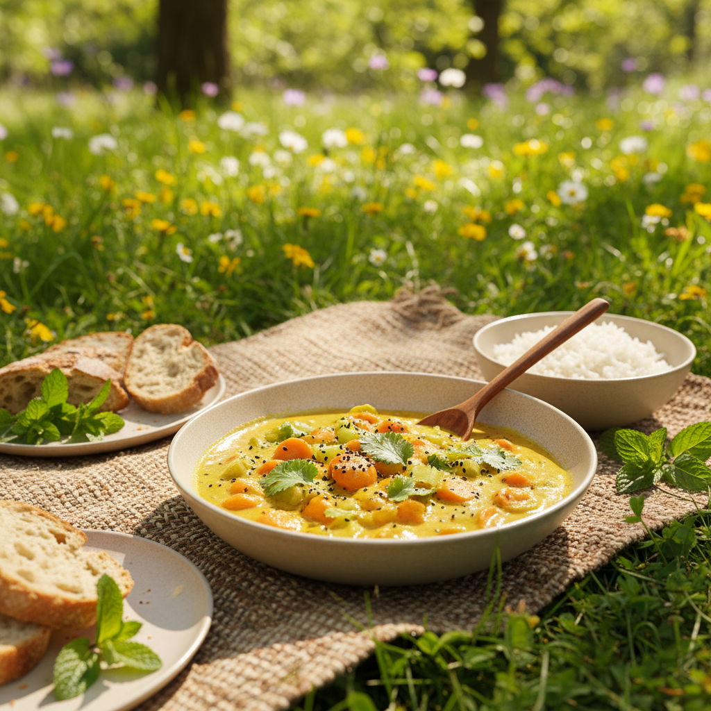 Curry de Carottes et Céleri