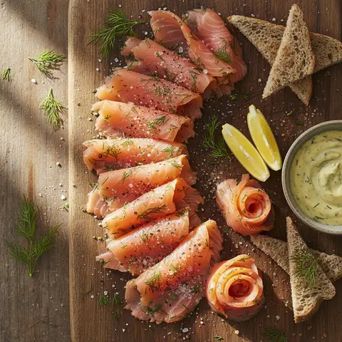 Salmon Gravlax