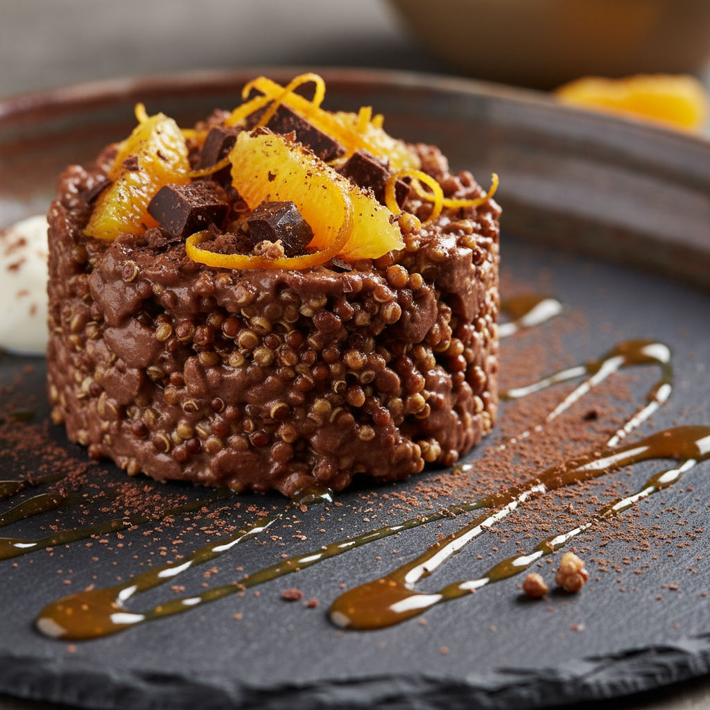 Risotto Chocolat-Orange avec Quinoa