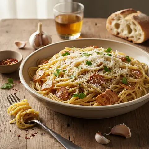 Spaghetti Aglio e Olio ganz einfach