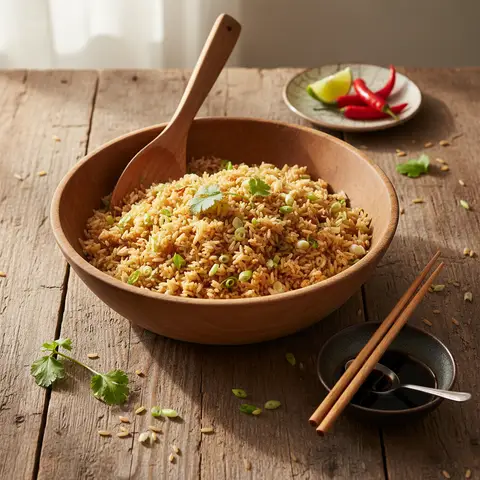 Simple Stir-Fried Rice