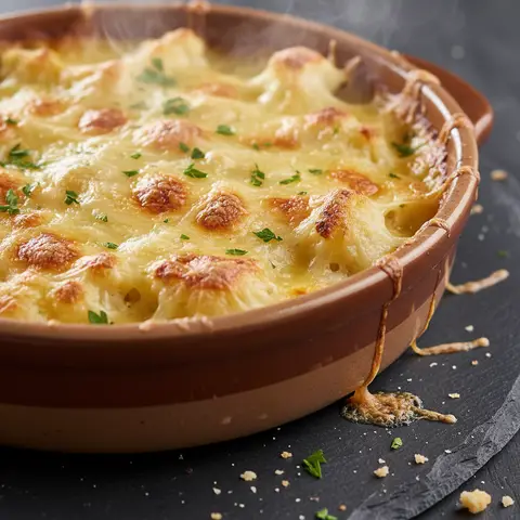 Cauliflower Gratin with Gruyère