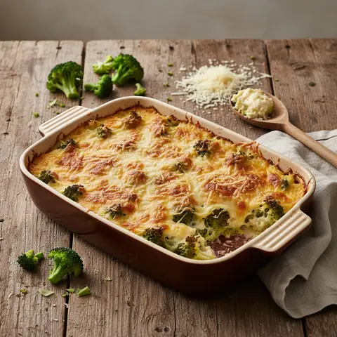 Broccoli and Gruyere Gratin