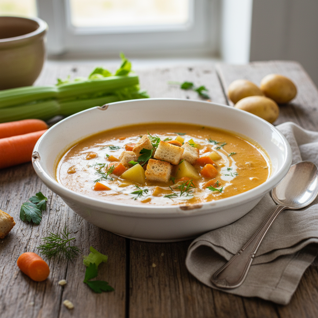 Soupe Paysanne Carottes et Céleri