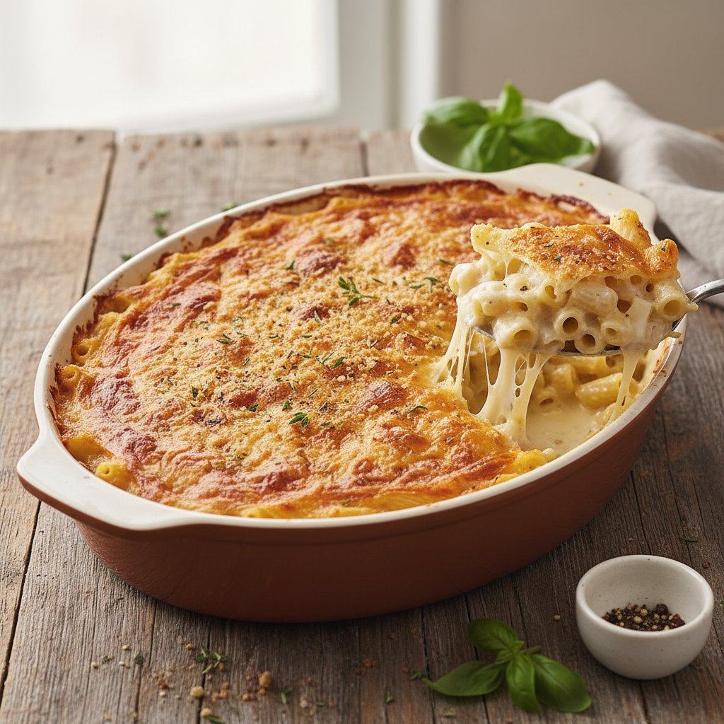 Gratin de Pâtes Simples