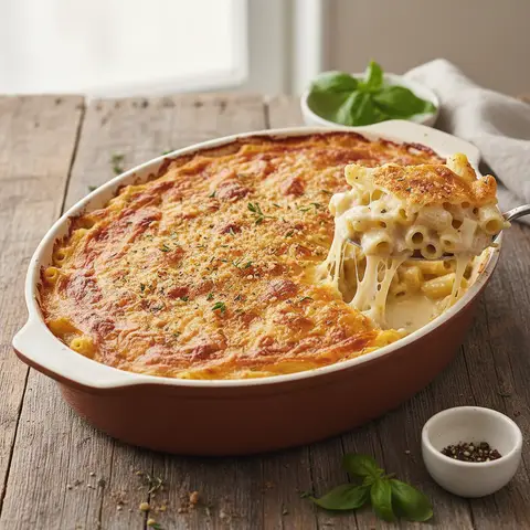 Simple Pasta Gratin
