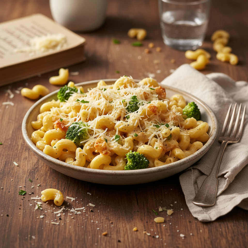 Pâtes au Gruyère et Brocoli