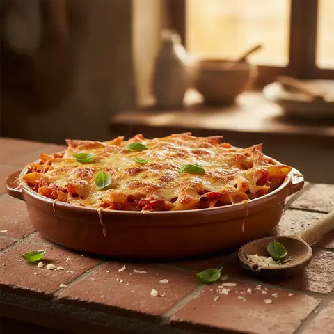 Nudeln mit Tomate und Comté