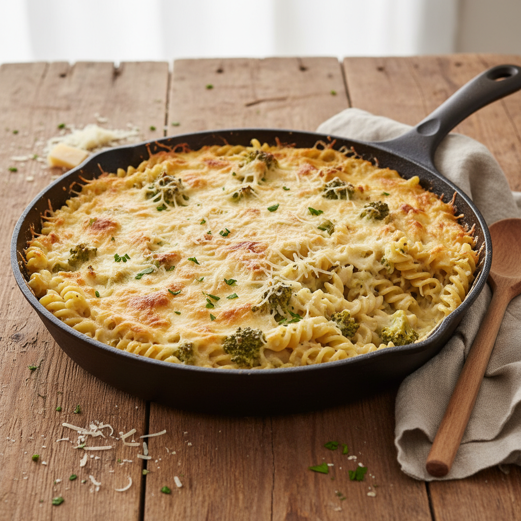 Pâtes au Gruyère et Brocoli