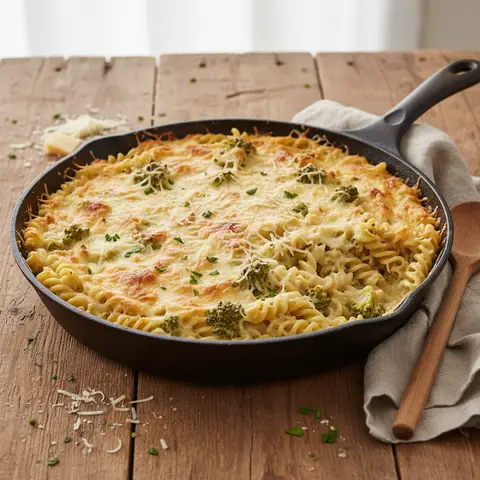 Pasta mit Gruyère und Brokkoli