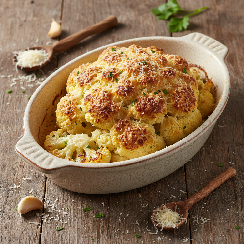 Chou-fleur Rôti au Parmesan