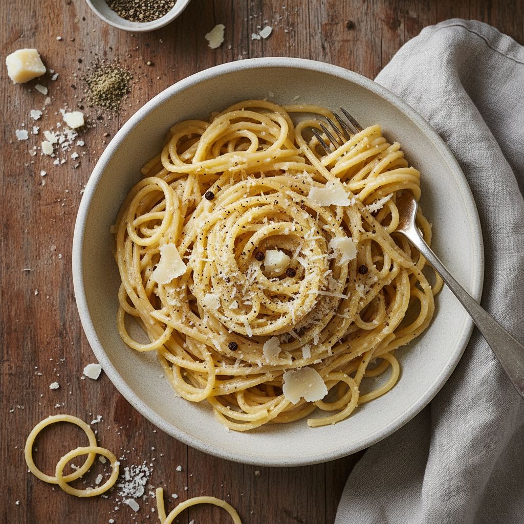 Pâtes Cacio e Pepe