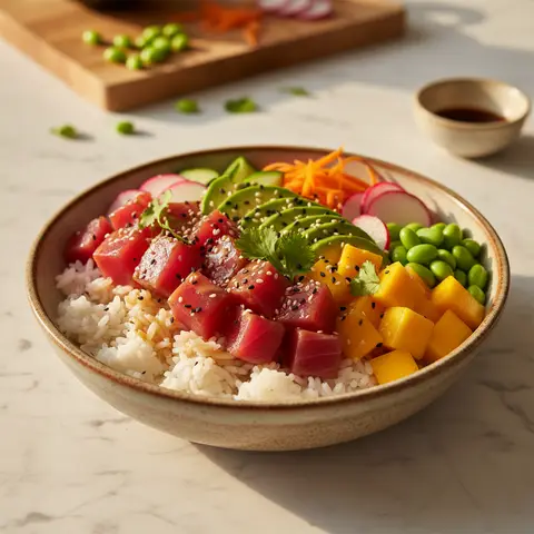 Hawaiianische Poke Bowl