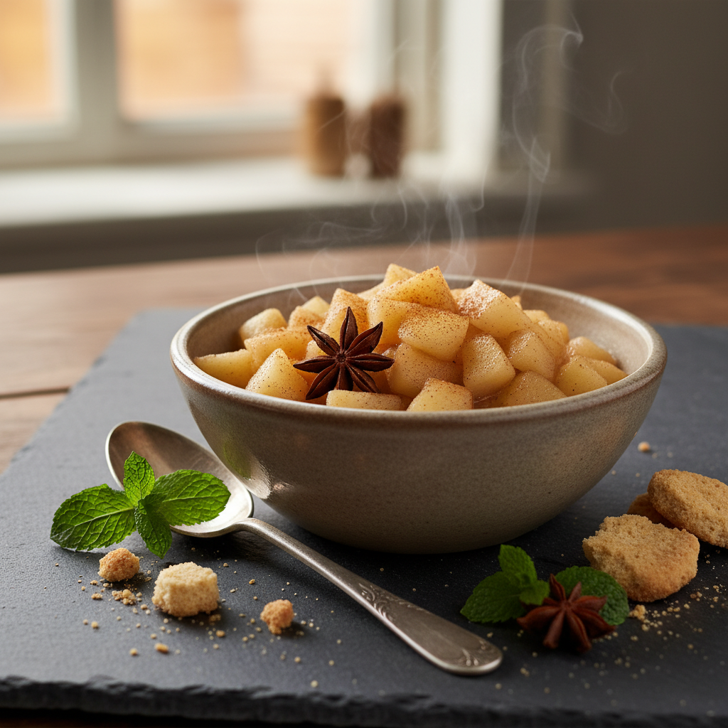 Compote de Pommes et Poires Maison