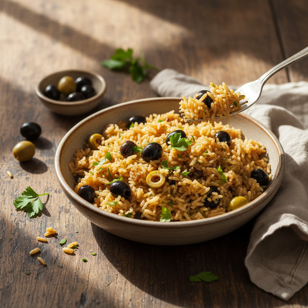 Riz Sauté aux Olives