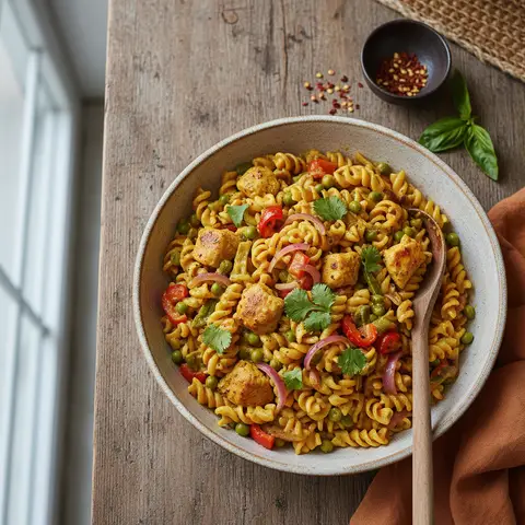 Curry Chicken Pasta