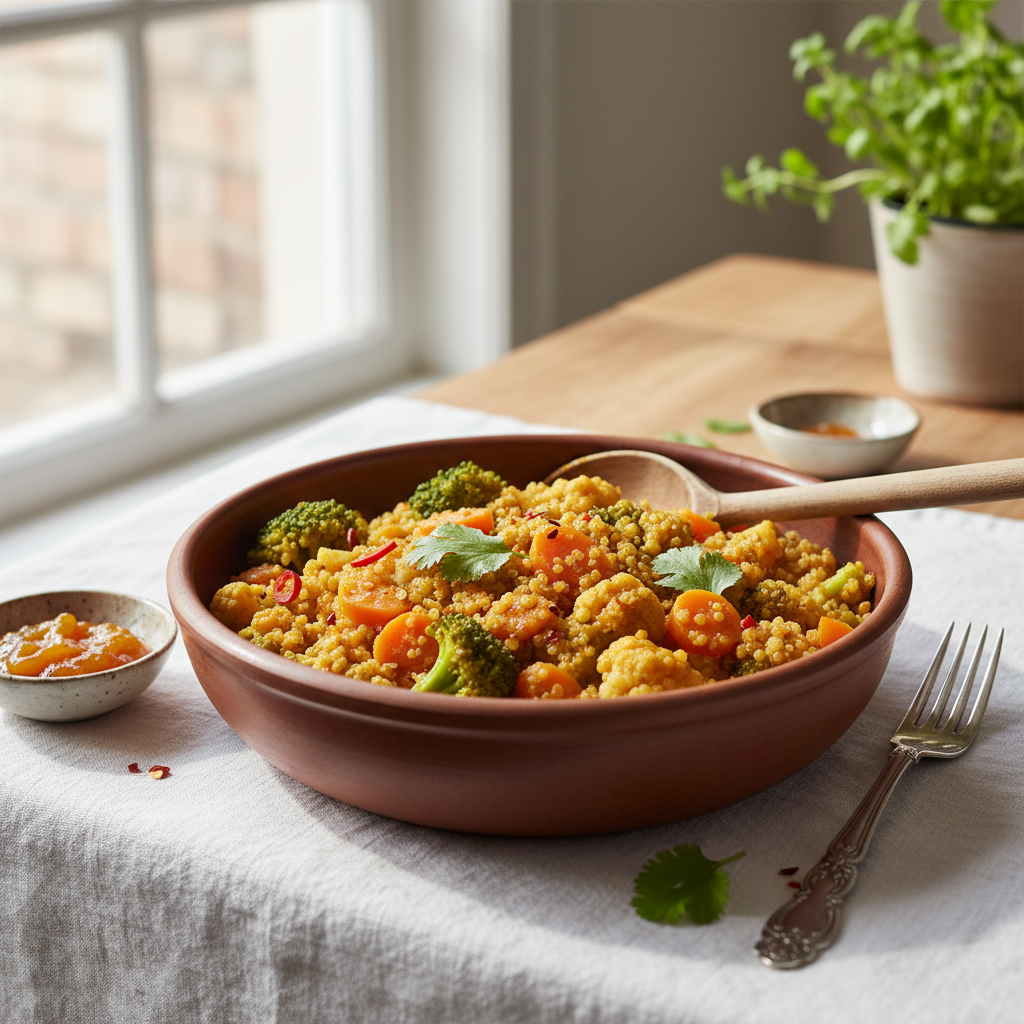 Curry de Légumes et Quinoa