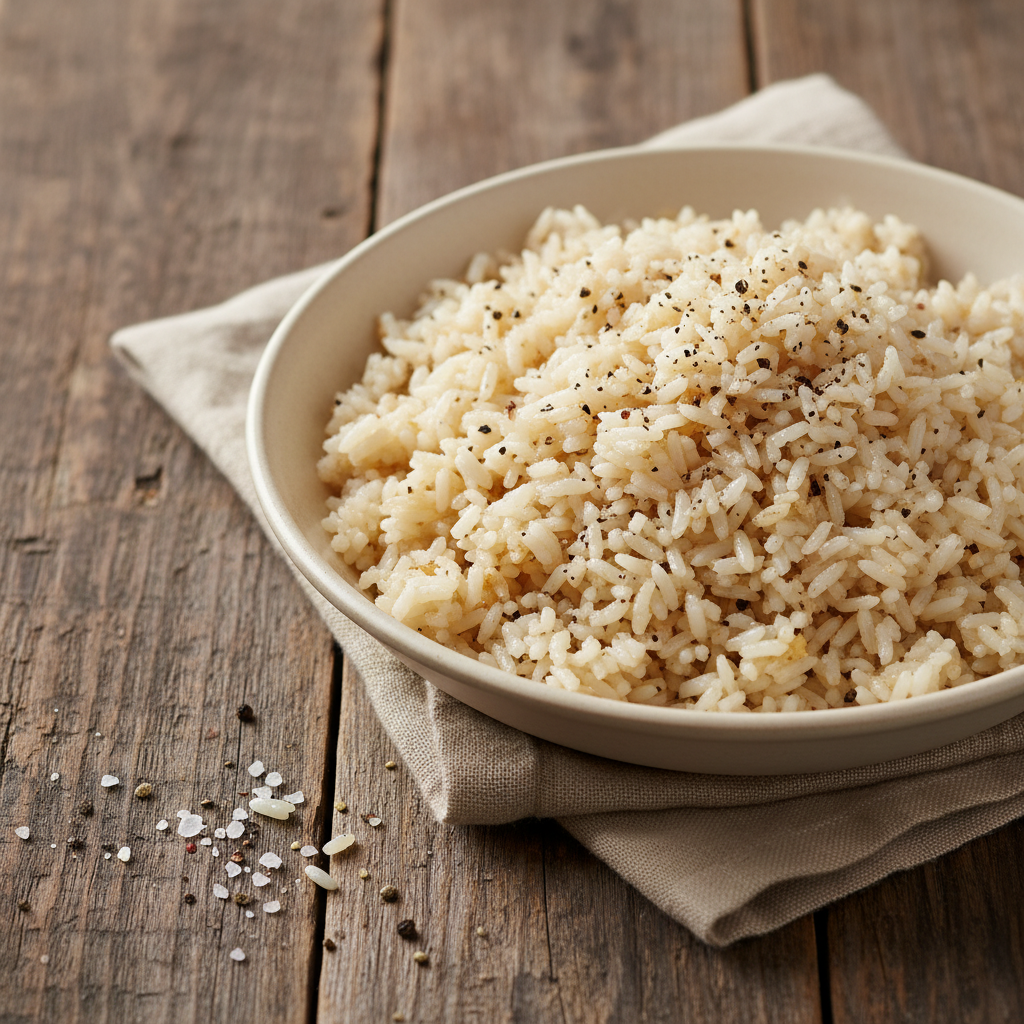 Riz sauté simple