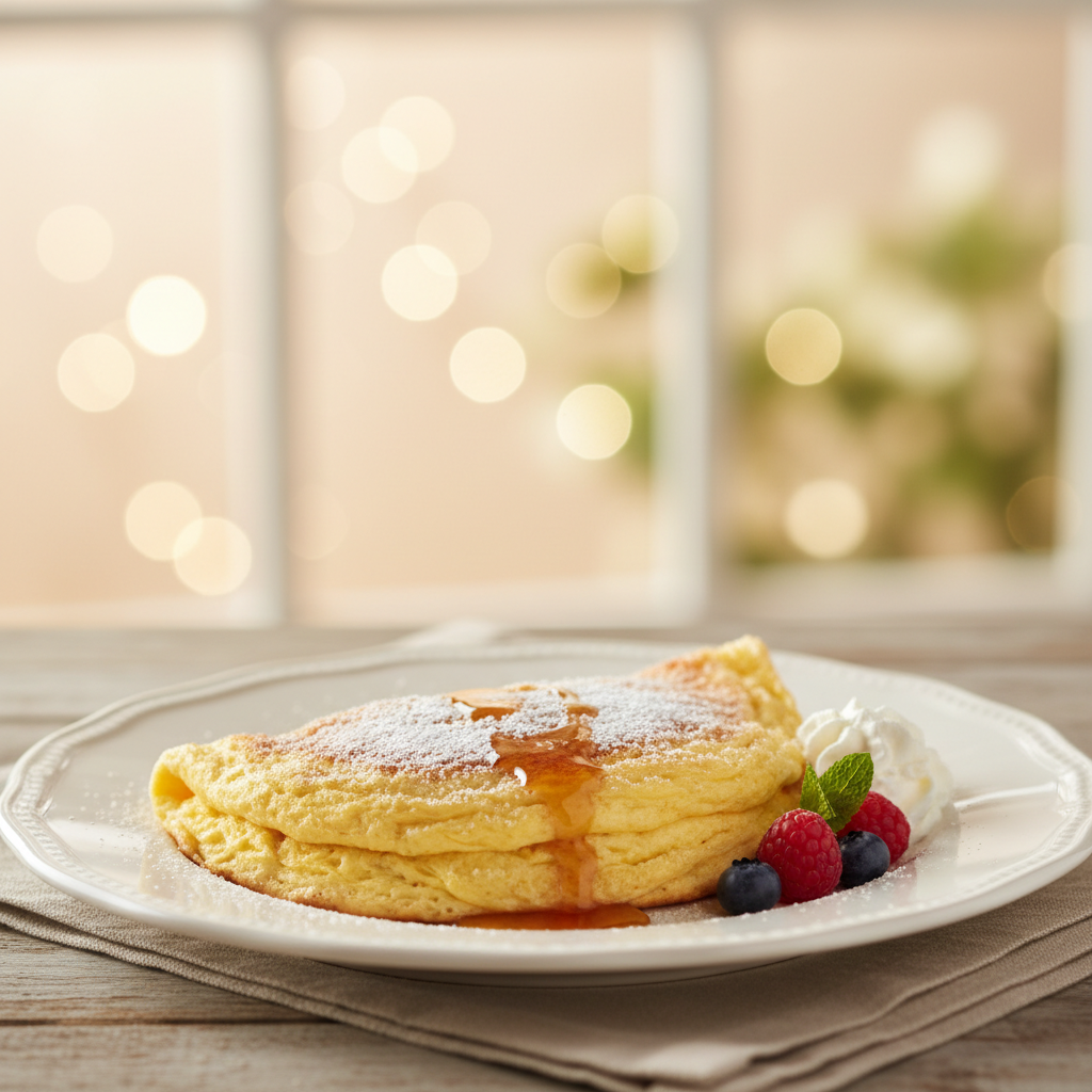 Omelette Sucrée à la Farine