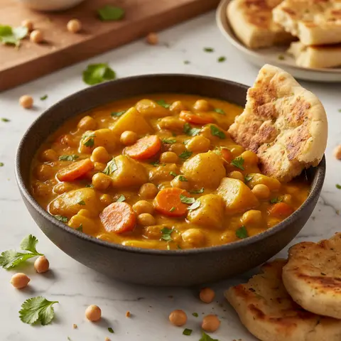 Vegetable and Chickpea Curry