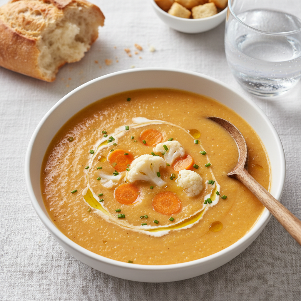 Soupe de Chou-Fleur et Carotte