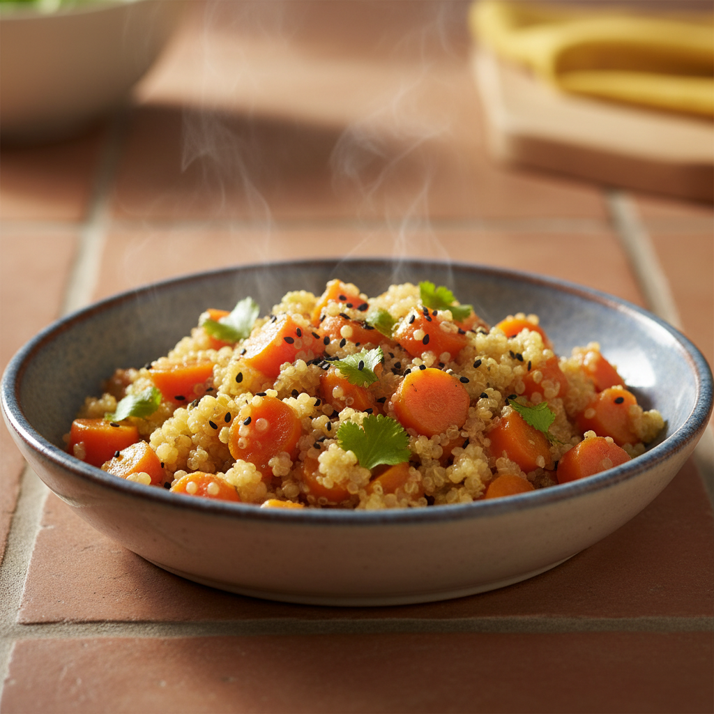 Sauté de Carottes et Quinoa