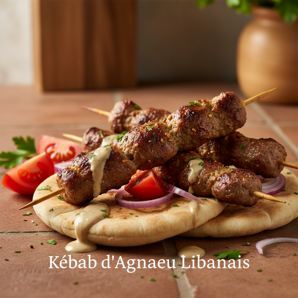 Kébab d'Agneau Libanais