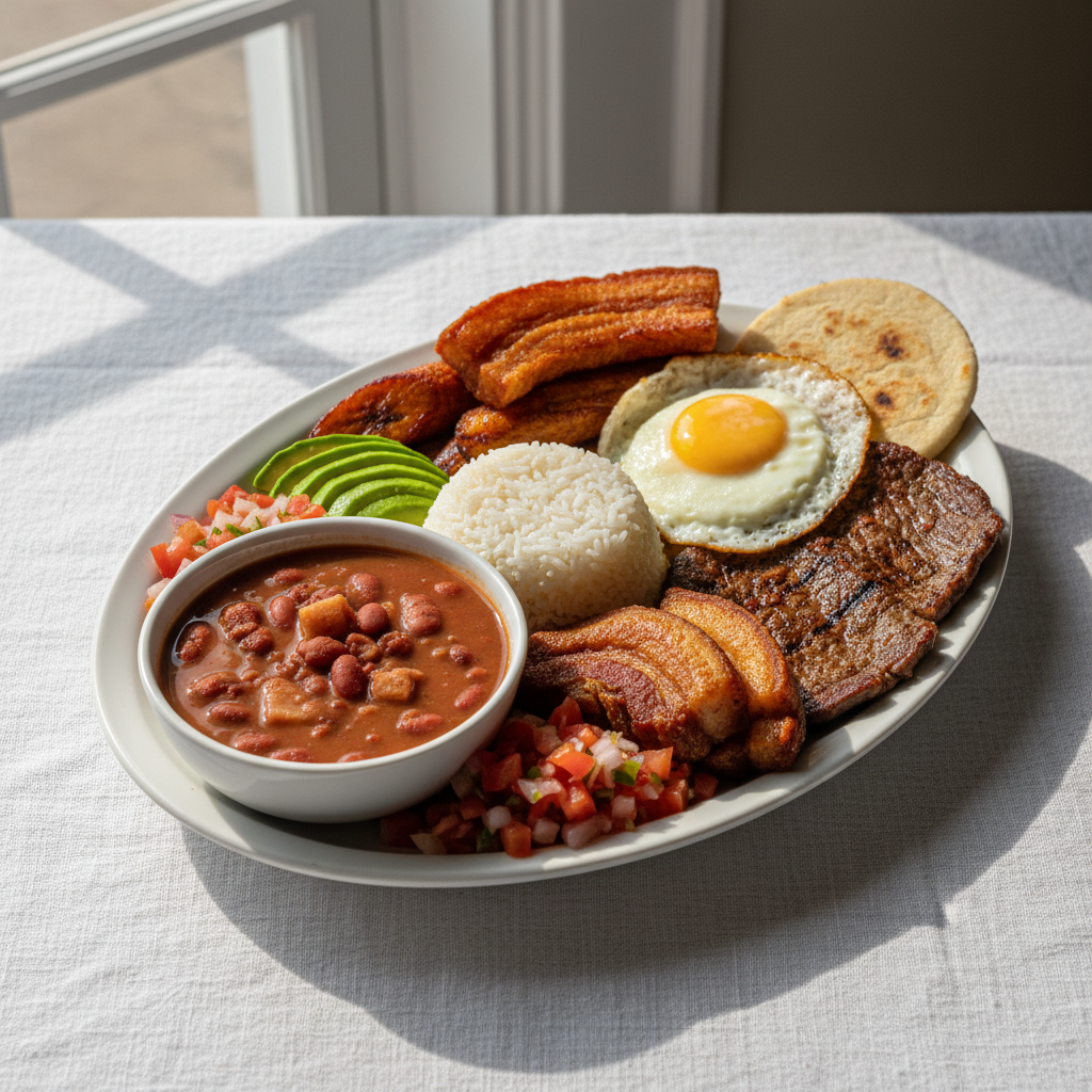 Bandeja Paisa Colombienne