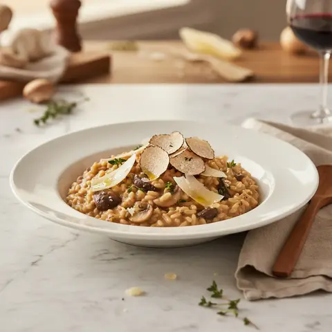 Risotto mit Porcini-Pilzen