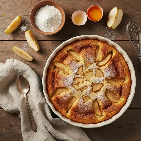 Apple and Pear Clafoutis