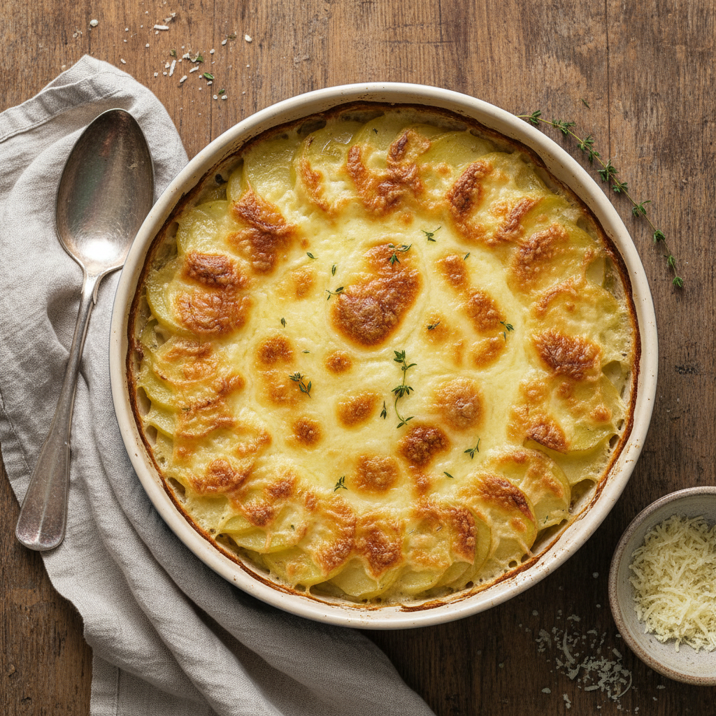 Gratin de Pommes de Terre au Gruyère