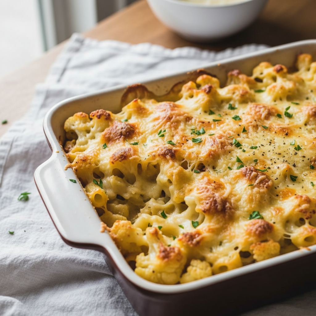 Pâtes au Chou-fleur et Parmesan