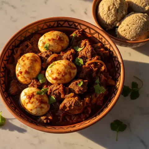 Doro Wot (Ethiopian Lamb Stew)