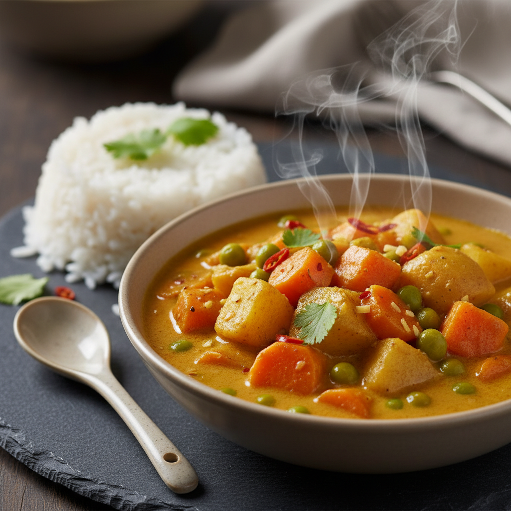 Curry de légumes express