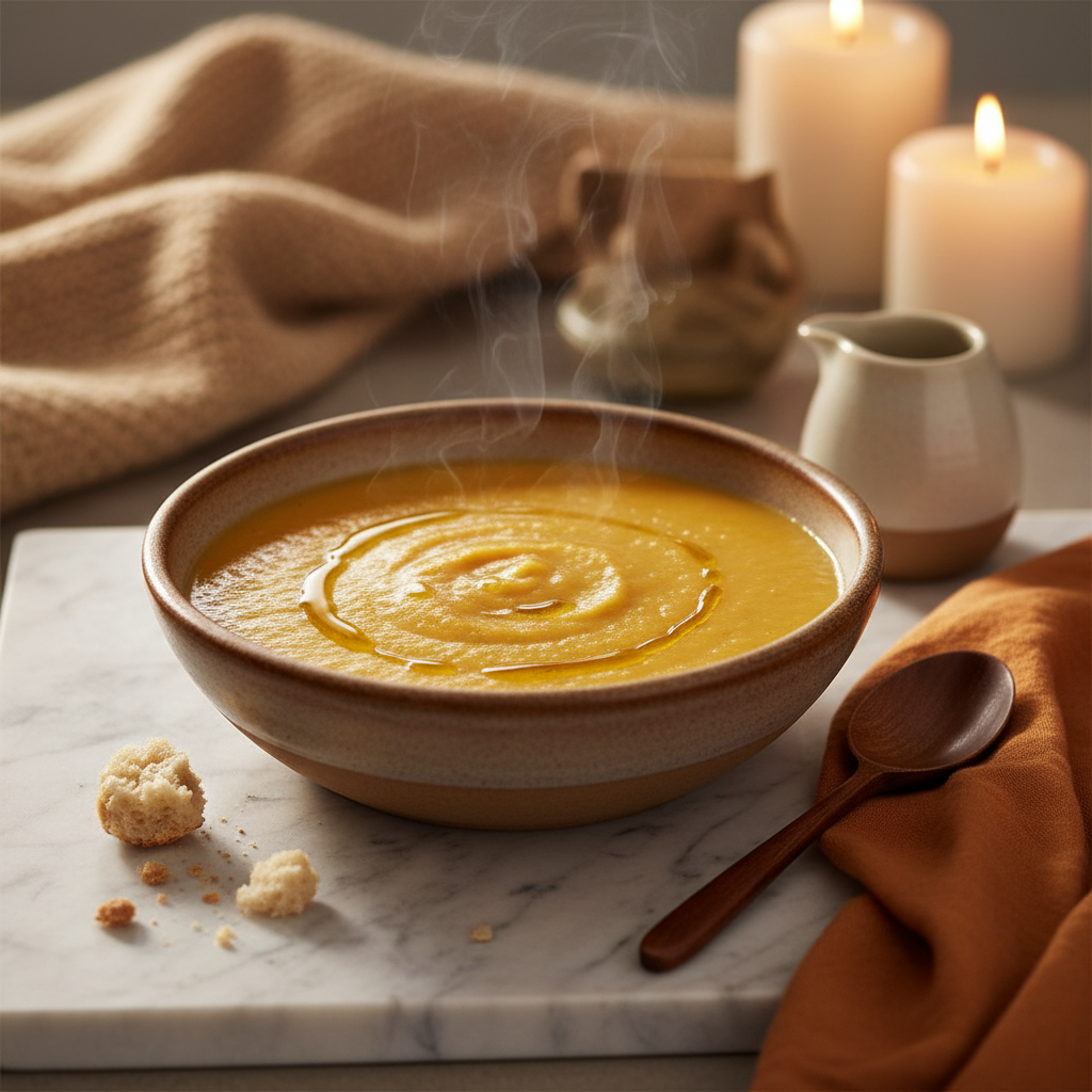 Soupe Crémeuse Chou-fleur et Carottes