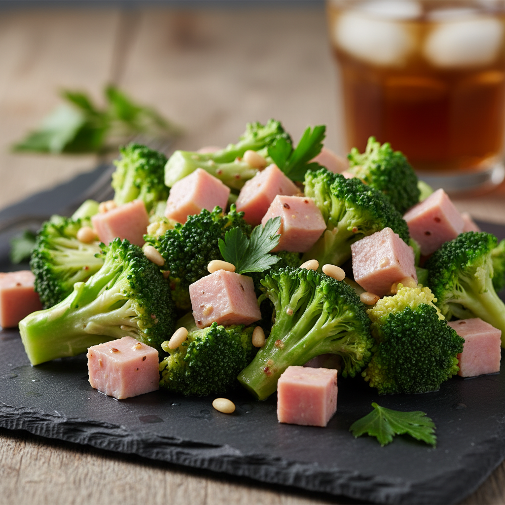 Salade Jambon-Brocoli Rapide