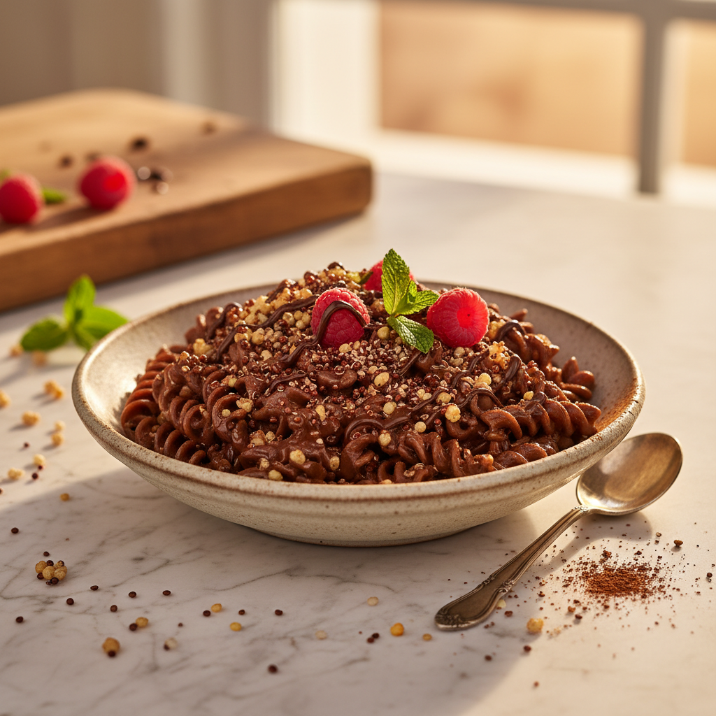Pâtes Chocolat-Quinoa Gourmandes