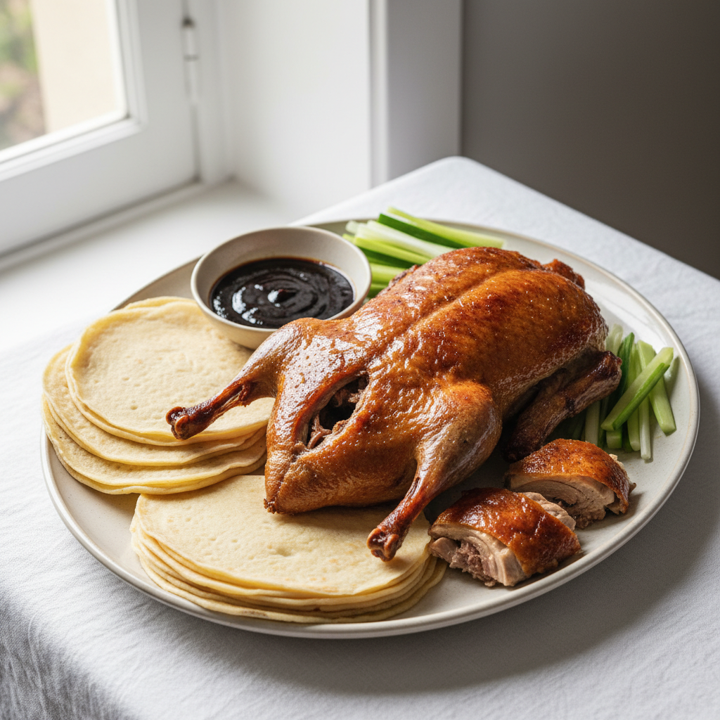 Canard Laqué Pékinois (北京烤鸭)