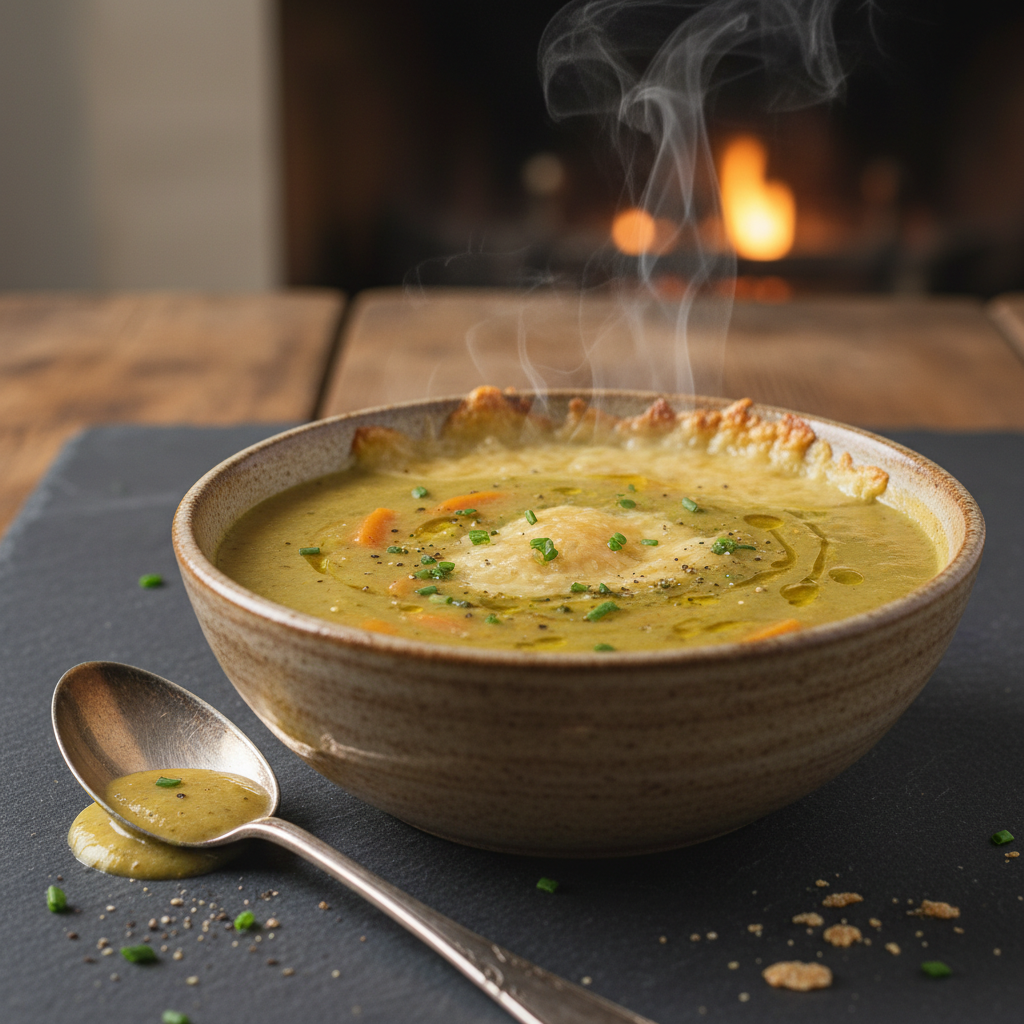 Soupe Réconfortante Brocoli-Carotte-Pomme de Terre