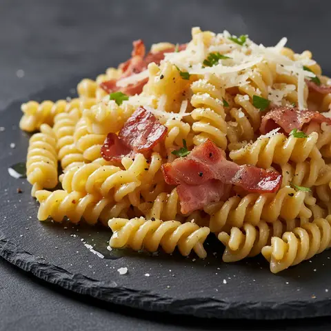 Pasta with Ham and Butter