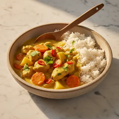 Thai-Style Coconut Chicken Curry